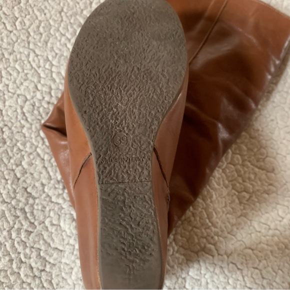 Mercanti Fiorentini Over the Knee Leather Boots Hidden Heel made in Italy 8 (39) - Picture 9 of 11